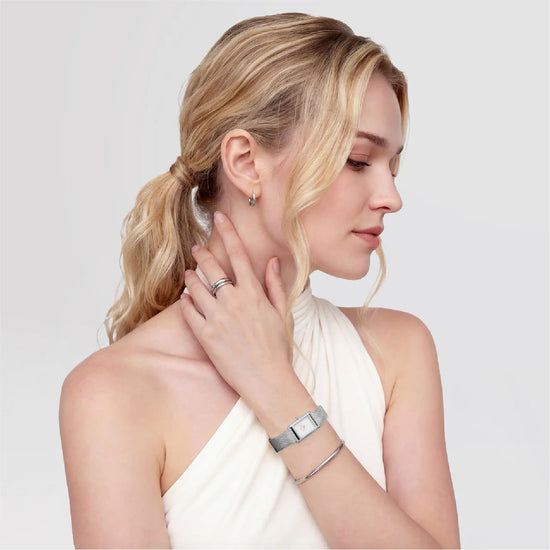 Orologio solo tempo Daniel Wellington Bound Mini colore argento MISURA UNICA