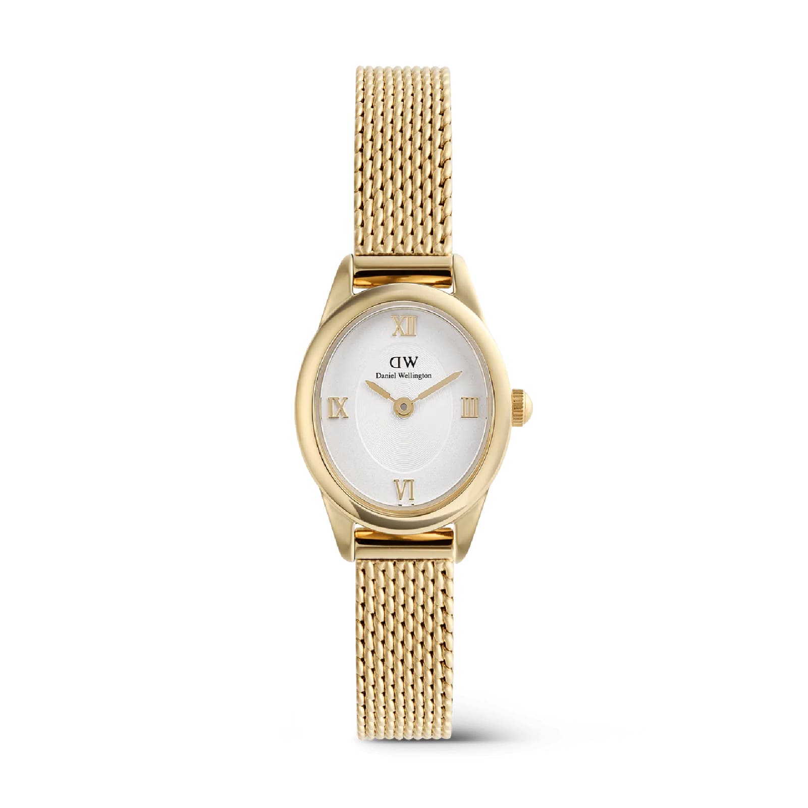 Orologio Daniel Wellington Ophelia Mini in acciaio dorato ovale MISURA UNICA