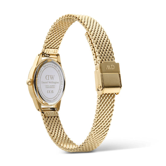 Orologio Daniel Wellington Ophelia Mini in acciaio dorato ovale MISURA UNICA