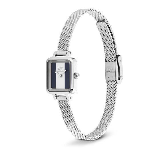 Orologio Daniel Wellington Quandro in acciaio maglia mesh MISURA UNICA