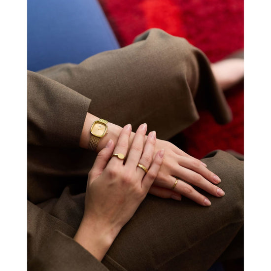 Orologio Daniel Wellington Margot acciaio dorato maglia mesh MISURA UNICA