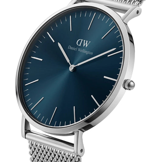 Orologio solo tempo Daniel Wellington Classic Mesh Artic da uomo DW00100628-2