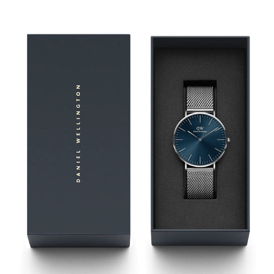 Orologio solo tempo Daniel Wellington Classic Mesh Artic da uomo DW00100628-4