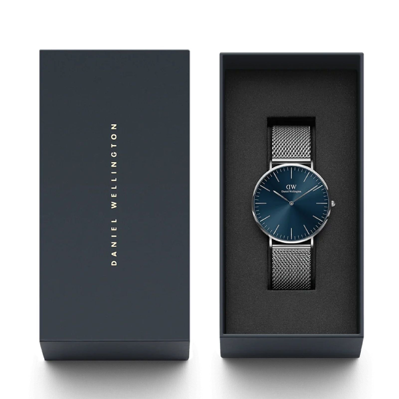 Orologio solo tempo Daniel Wellington Classic Mesh Artic da uomo DW00100628-4