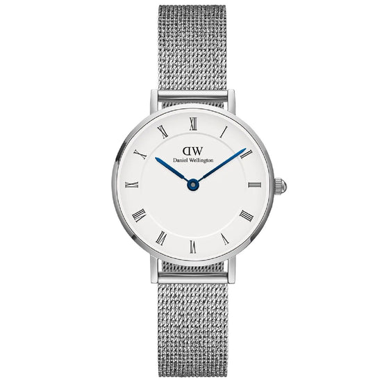 Orologio solo tempo donna Daniel Wellington Petite acciaio maglia Milano 28mm DW00100684-1