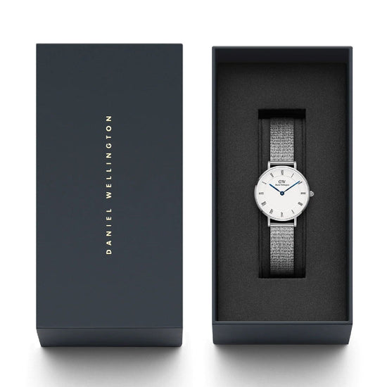 Orologio solo tempo donna Daniel Wellington Petite acciaio maglia Milano 28mm DW00100684-5
