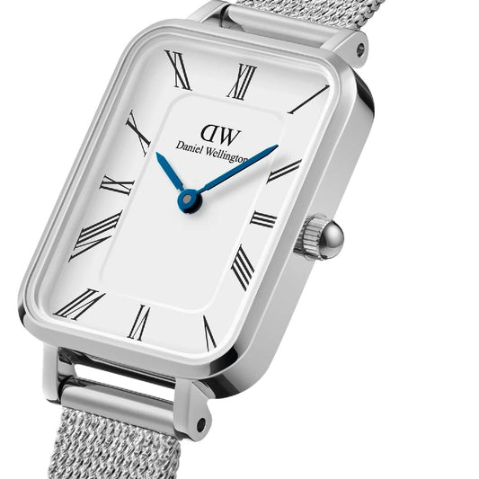 Orologio donna Daniel Wellington Petite acciaio maglia Milano 20x26mm DW00100690-2