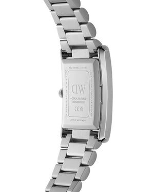 Orologio solo tempo da donna Daniel Wellington The Bound Watch cassa 35x24mm e bracciale in acciaio DW00100701