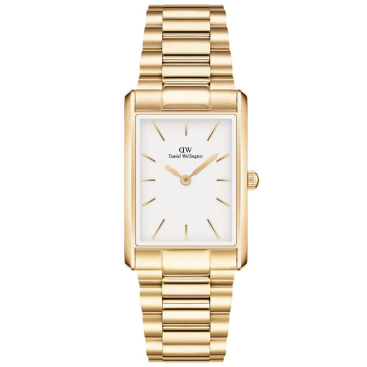 Orologio donna Daniel Wellington Bound Watch in acciaio dorato cassa 35x24mm DW00100703-1