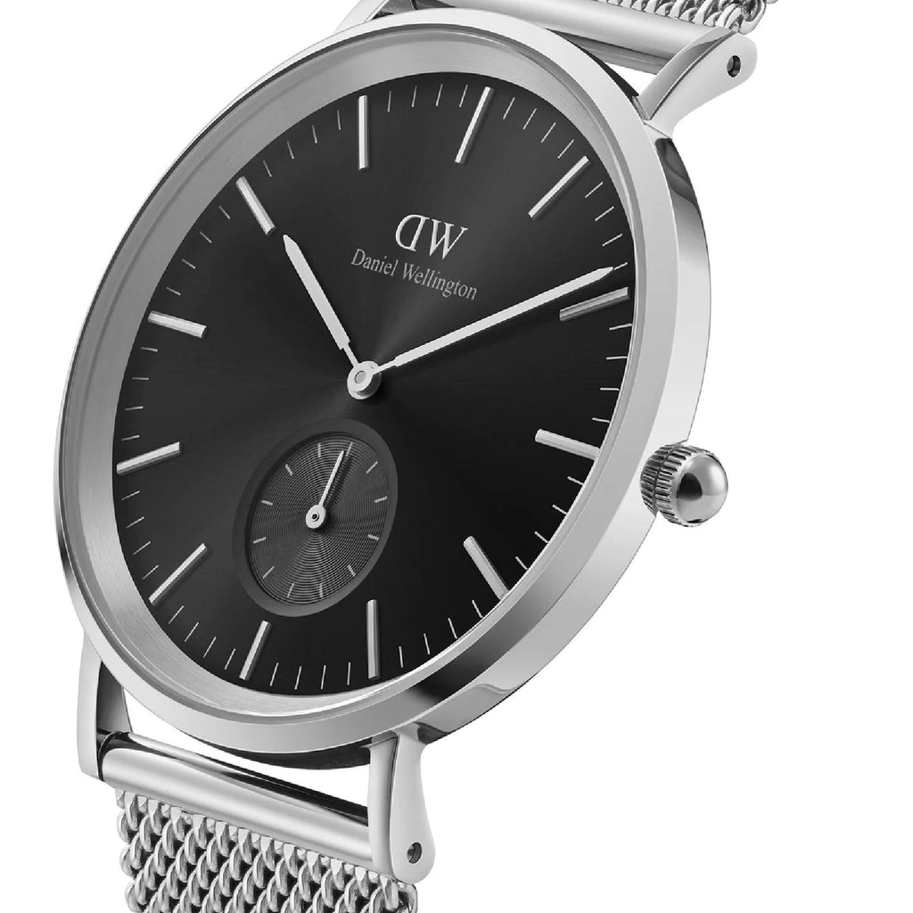 Orologio solo tempo da uomo Daniel Wellington Classic Multi-eye con cassa 40mm e bracciale mesh in acciaio DW00100711