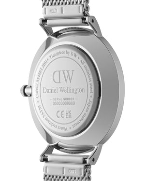 Orologio solo tempo da uomo Daniel Wellington Classic Multi-eye con cassa 40mm e bracciale mesh in acciaio DW00100711