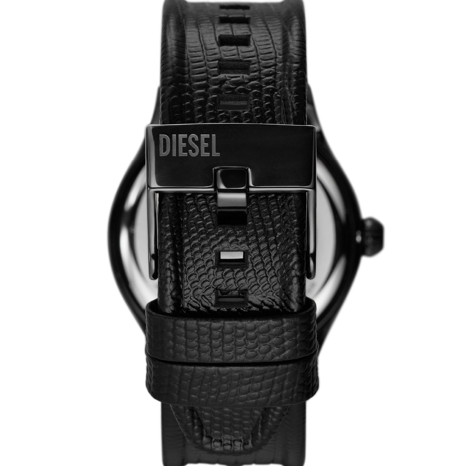 Orologio uomo solo tempo Diesel Vert cassa 44 mm, datario, cinturino pelle nera DZ2193-2