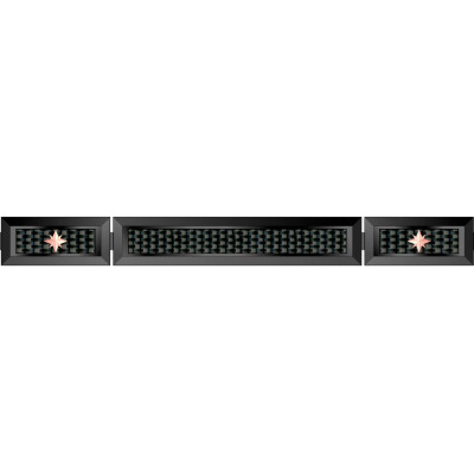 Bracciale Zancan Hi-Teck da uomo EHB300-1