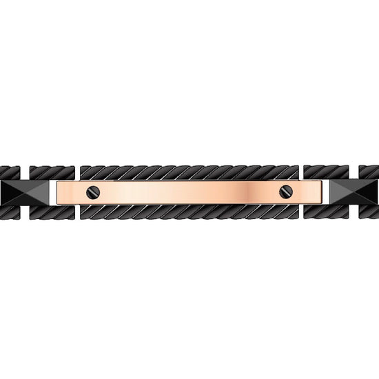 Bracciale Zancan Hi-Teck da uomo EHB350-1