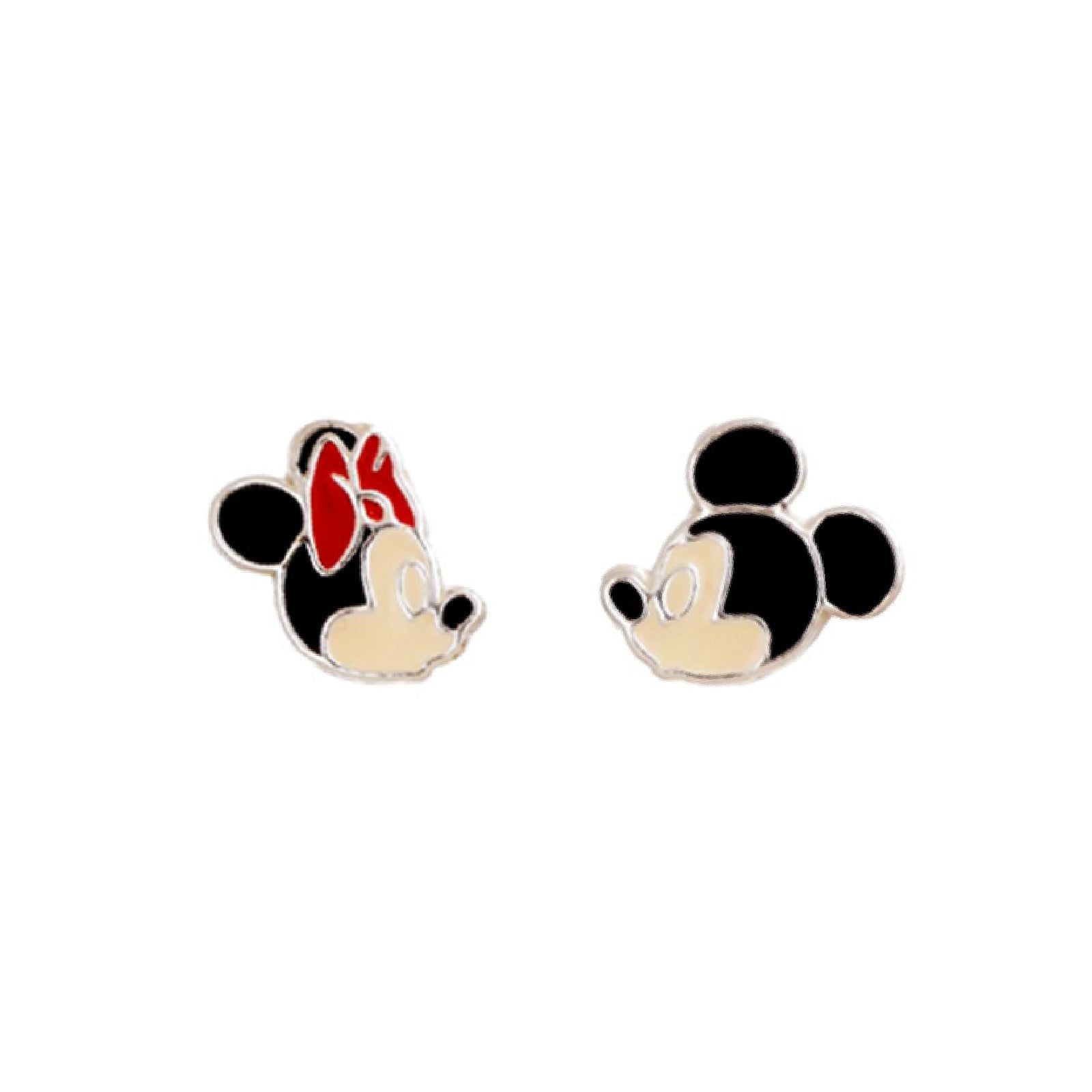 Orecchini lobo donna bambina Disney Preziosi argento Topolina Topolino ES00087SL-CS-1
