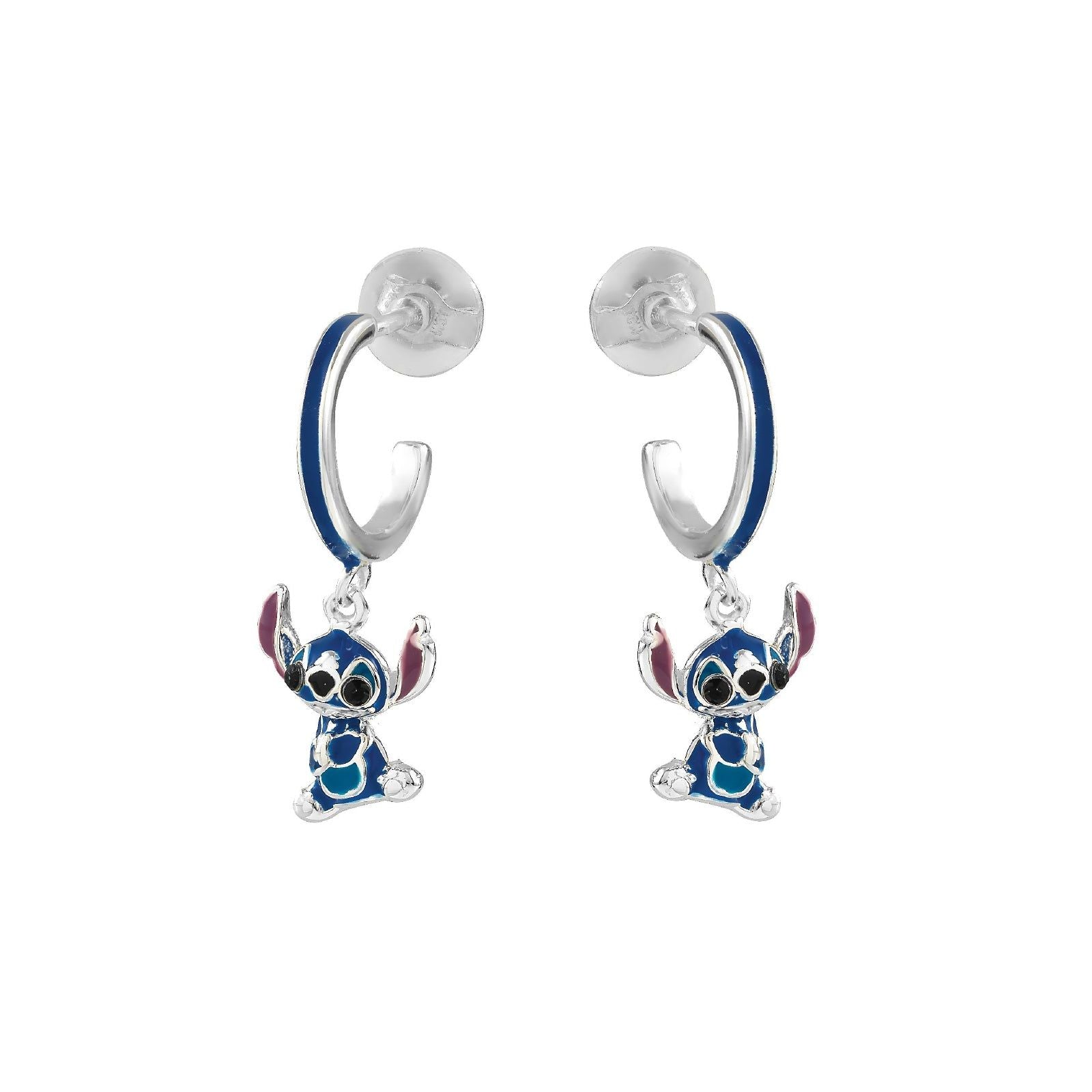 Orecchini pendenti Disney Stitch bambina in argento con pendente di Stitch ES00098SRHL-CS-1