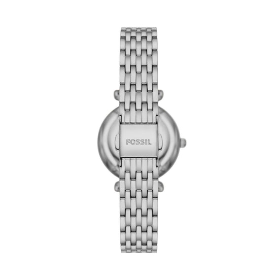Cofanetto donna Fossil Carlie orologio solo tempo e bracciale con cristalli acciaio ES5315SET-4