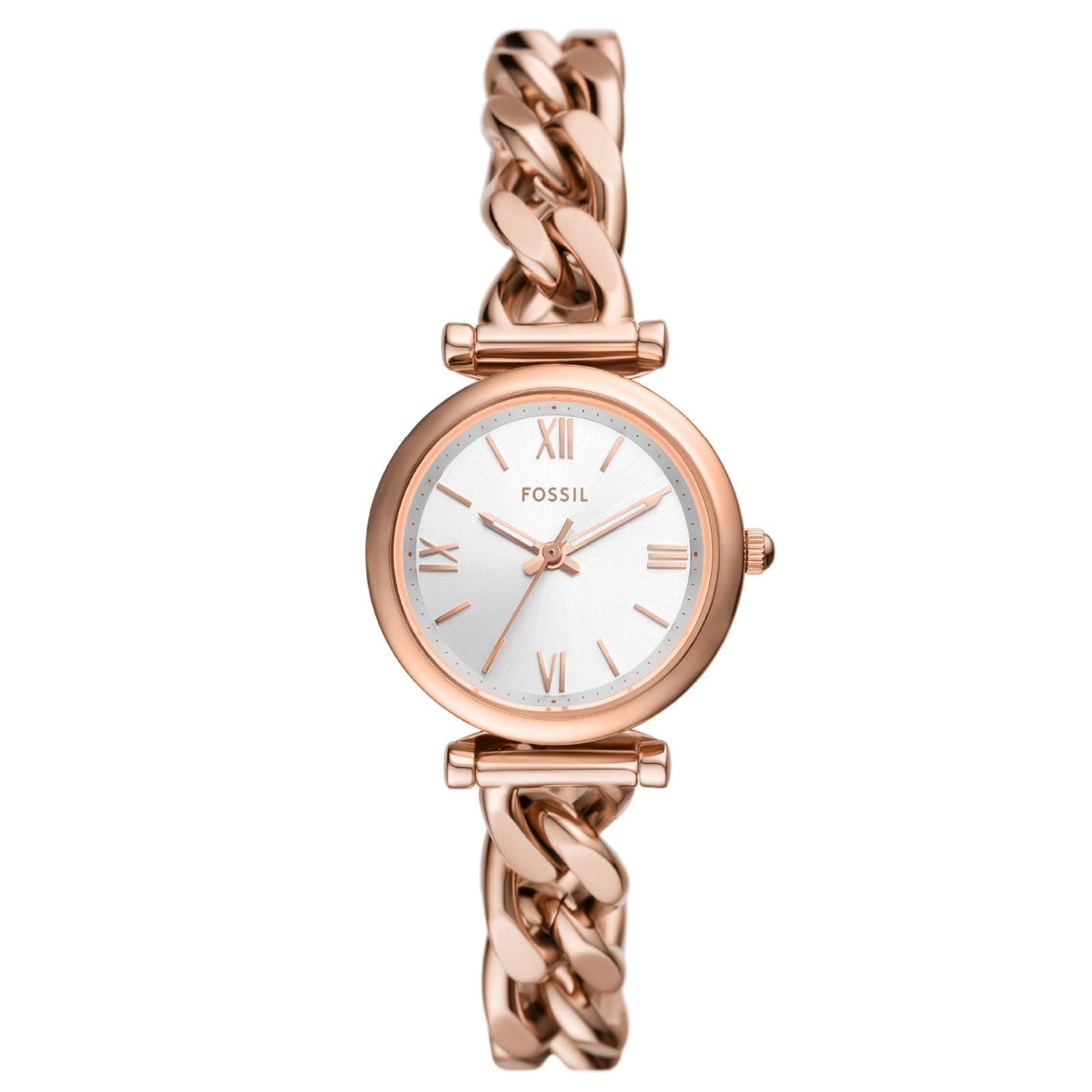 Orologio donna Fossil Carlie in acciaio rosé 28mm ES5330-1