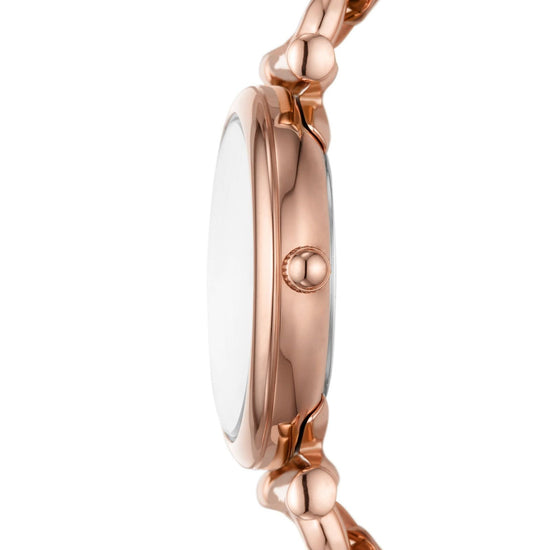Orologio donna Fossil Carlie in acciaio rosé 28mm ES5330-3