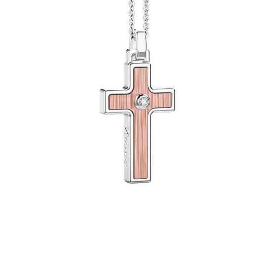 Collana Zancan Alpha da uomo ESC149R-1