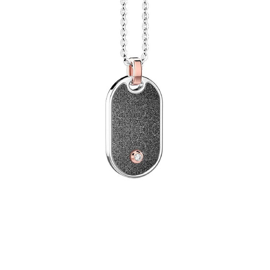 Collana Zancan Alpha da uomo ESC159R-1