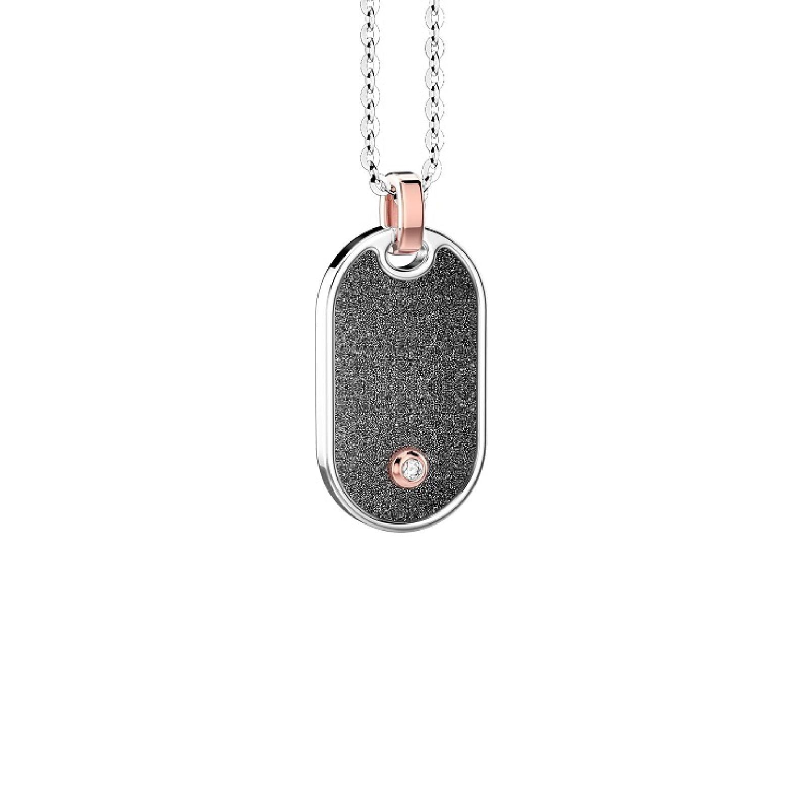 Collana Zancan Alpha da uomo ESC159R-1