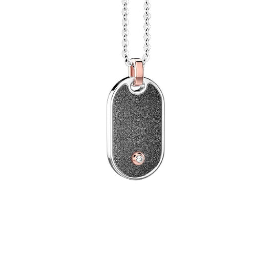 Collana Zancan Alpha da uomo ESC159R-1
