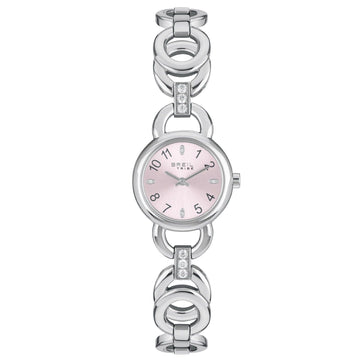 Orologio donna Breil Alya in acciaio cristalli su quadrante rosa 26mm EW0695-1