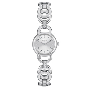 Orologio donna Breil Alya in acciaio cristalli su quadrante argento 26mm EW0696-1
