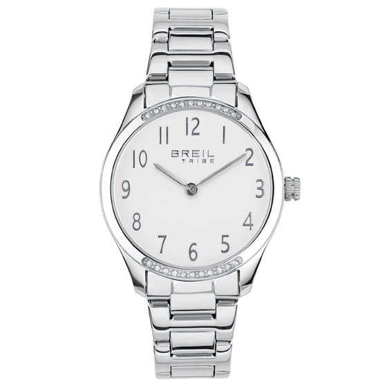 Orologio donna Breil Kyla in acciaio con cristalli sulla cassa 32 mm EW0704-1