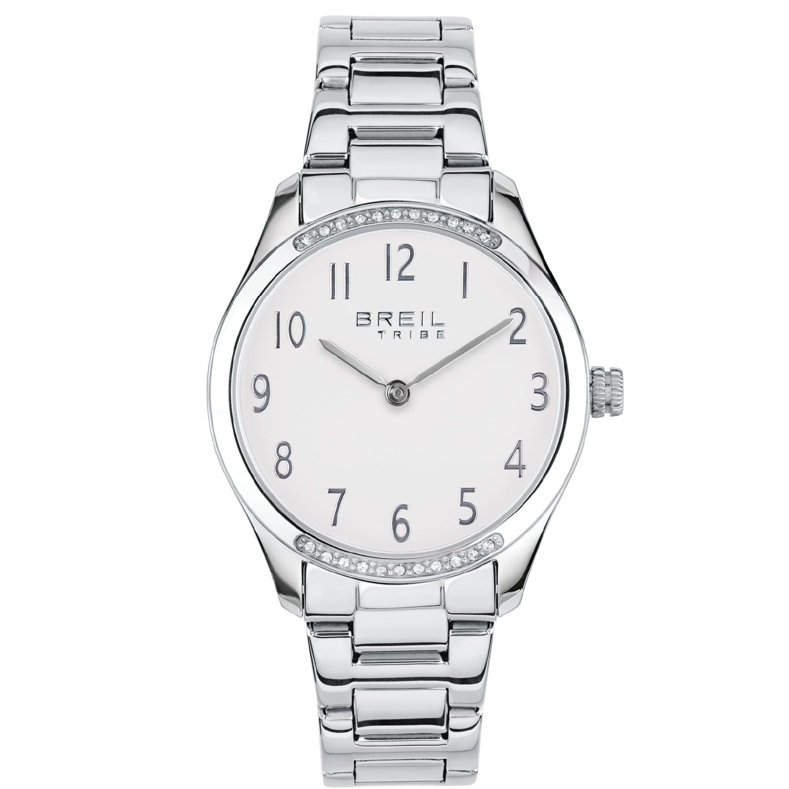 Orologio donna Breil Kyla in acciaio con cristalli sulla cassa 32 mm EW0704-1