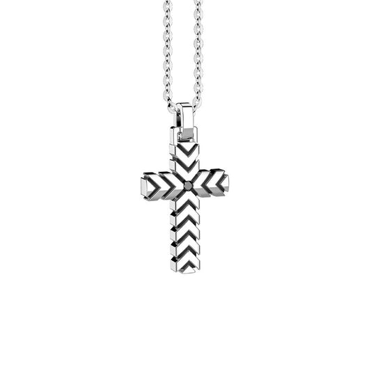 Collana Zancan Insignia 925 da uomo EXC614-1