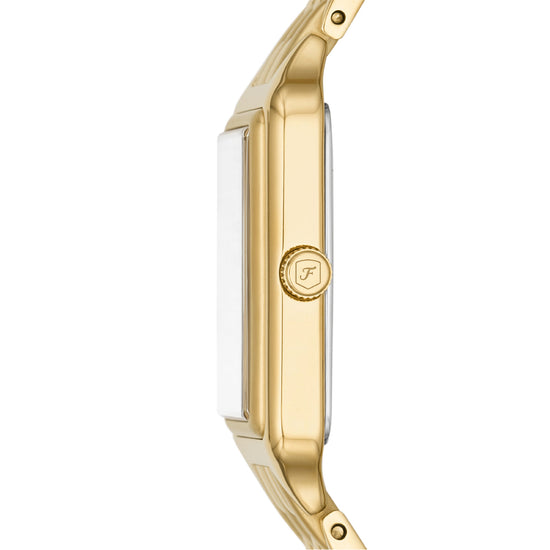Orologio solo tempo Fossil in acciaio color oro da donna MISURA UNICA