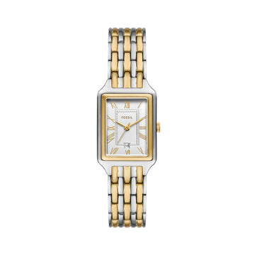 Orologio solo tempo Fossil in acciaio di colore argento e oro F.ES5368