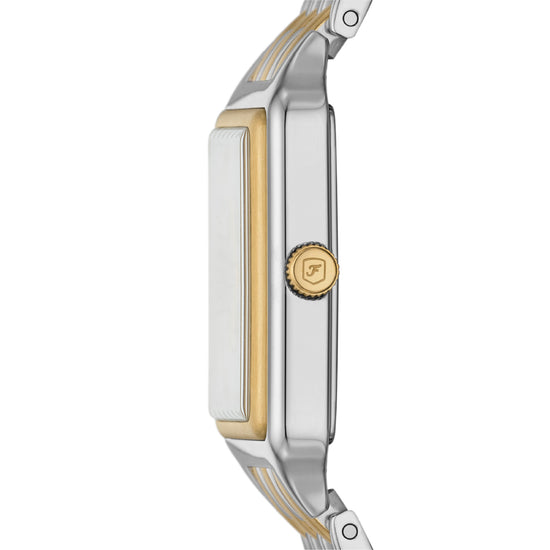 Orologio solo tempo Fossil in acciaio di colore argento e oro F.ES5368