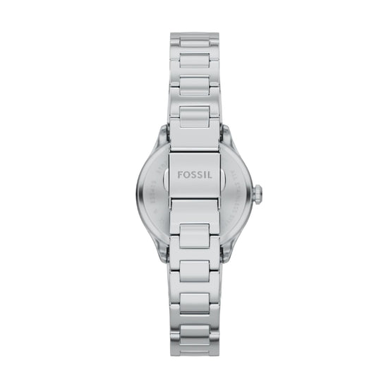 Orologio solo tempo da donna Fossil in acciaio argentato 28mm MISURA UNICA