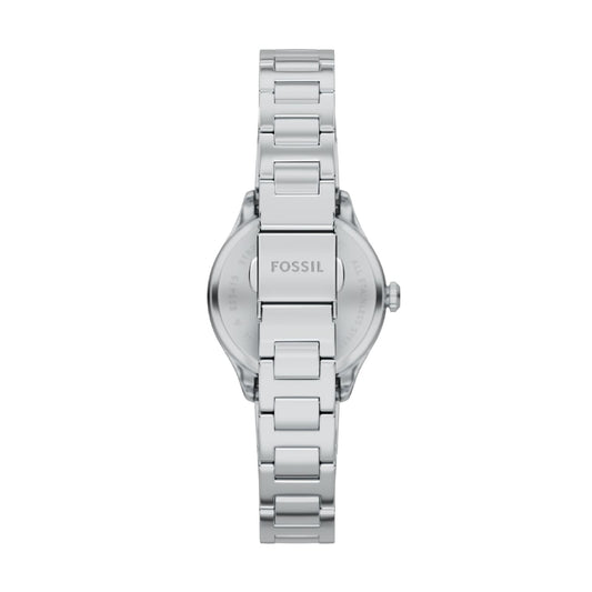 Orologio solo tempo da donna Fossil in acciaio argentato 28mm MISURA UNICA