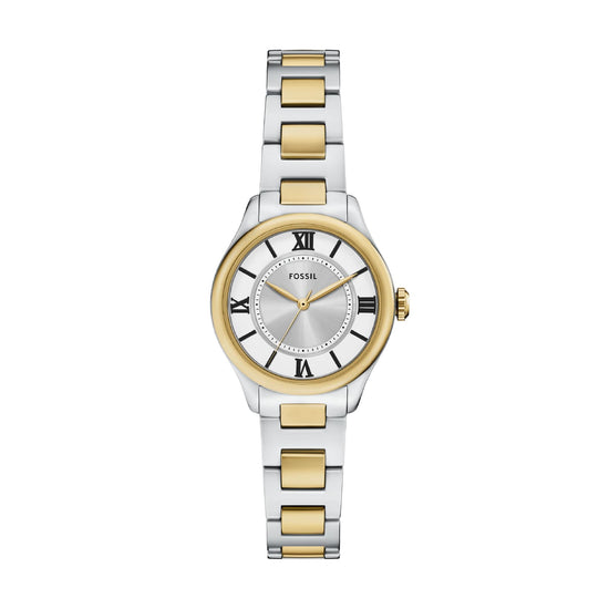 Orologio solo tempo da donna Fossil in acciaio bicolor 28mm MISURA UNICA