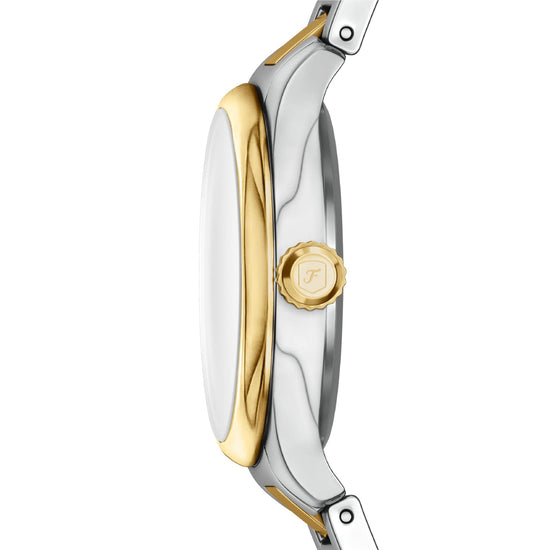 Orologio solo tempo da donna Fossil in acciaio bicolor 28mm MISURA UNICA