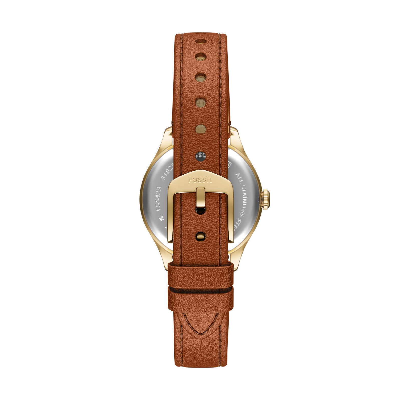 Orologio solo tempo da donna Fossil in acciaio e pelle 28mm MISURA UNICA