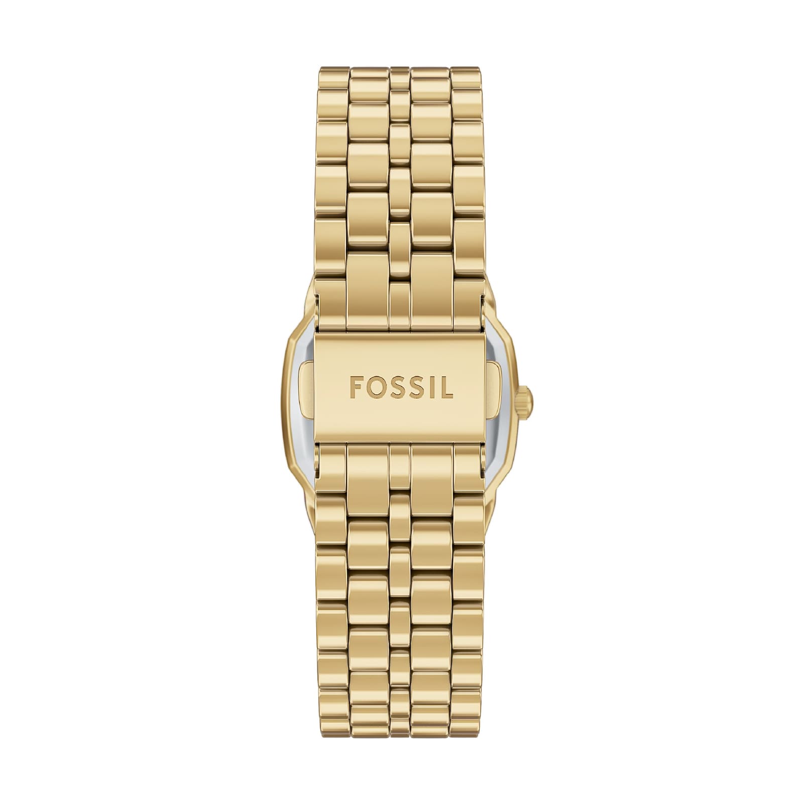 Orologio solo tempo Fossil acciaio dorato con quadrante nero MISURA UNICA