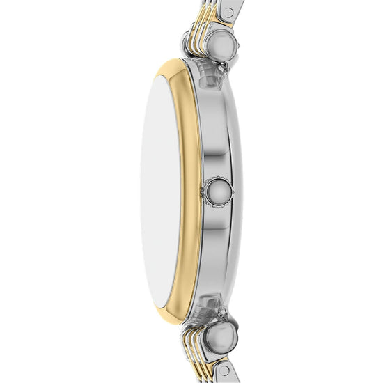 Set orologio bracciale Fossil Carlie acciaio bicolore donna MISURA UNICA