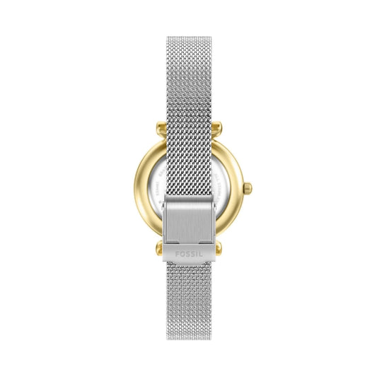 Orologio solo tempo Fossil Carlie Mini con quadrante madreperla MISURA UNICA