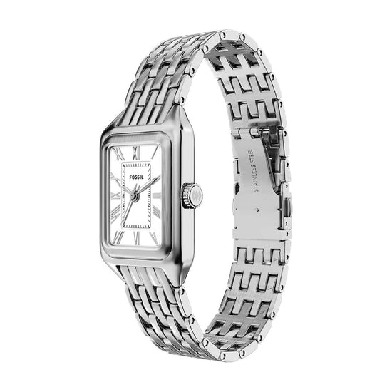 Orologio Fossil Raquel Mini a tre sfere bracciale acciaio donna MISURA UNICA