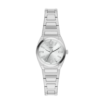 Orologio solo tempo Fossil Everett acciaio quadrante argento MISURA UNICA