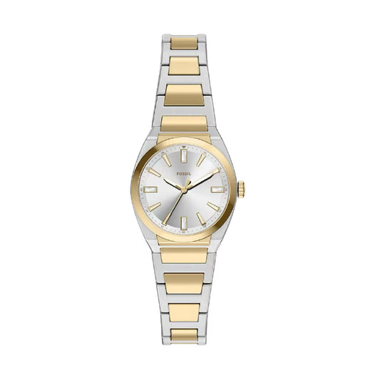 Orologio solo tempo Fossil Everett in acciaio e pvd oro MISURA UNICA