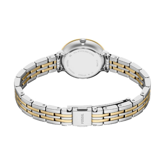 Orologio solo tempo Fossil Heidi in acciaio e pvd oro MISURA UNICA