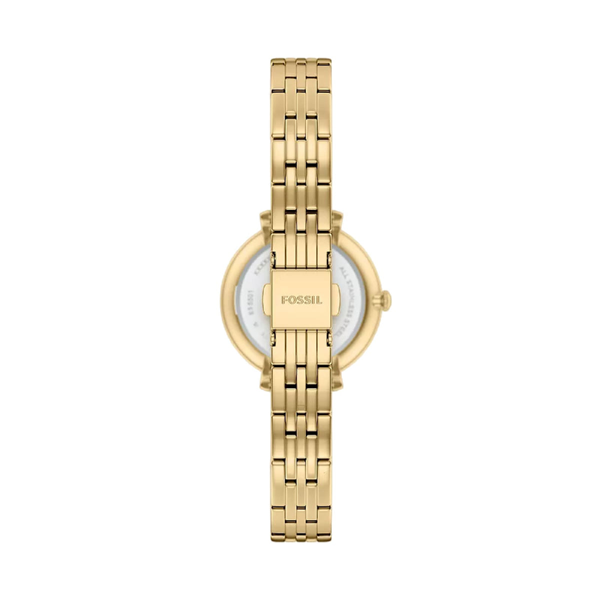 Orologio solo tempo Fossil Heidi rotondo in acciaio e pvd oro MISURA UNICA