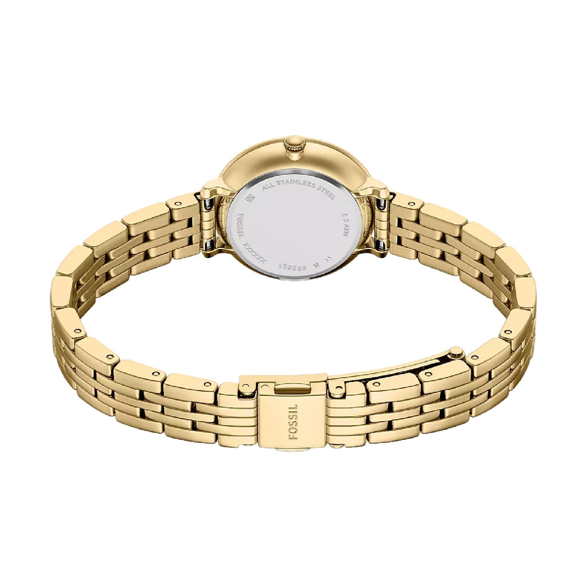 Orologio solo tempo Fossil Heidi rotondo in acciaio e pvd oro MISURA UNICA
