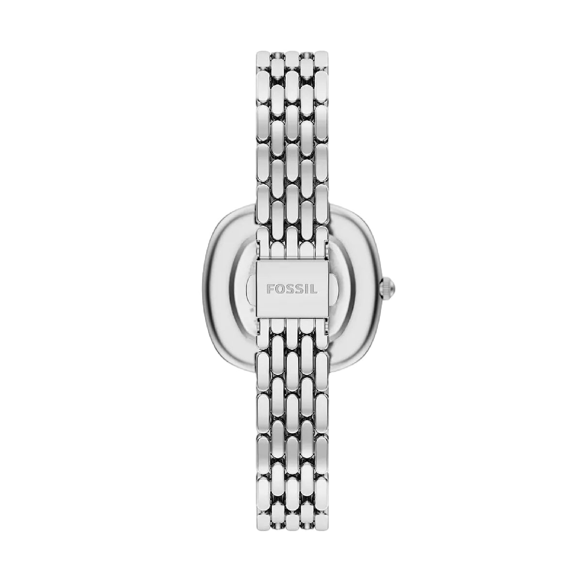 Orologio solo tempo Fossil Emerson acciaio quadrante argento MISURA UNICA